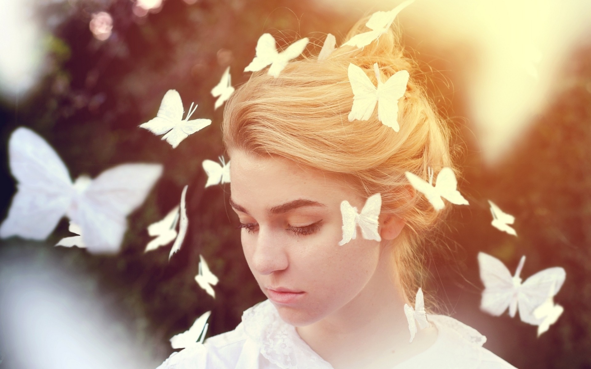 Одиночество венец. Фотосессия с бабочками. Девушка-бабочка. Вдохновленная девушка. Вдохновение Эстетика.
