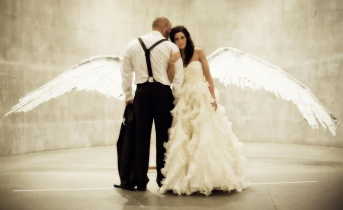 Обряд венчание ангела