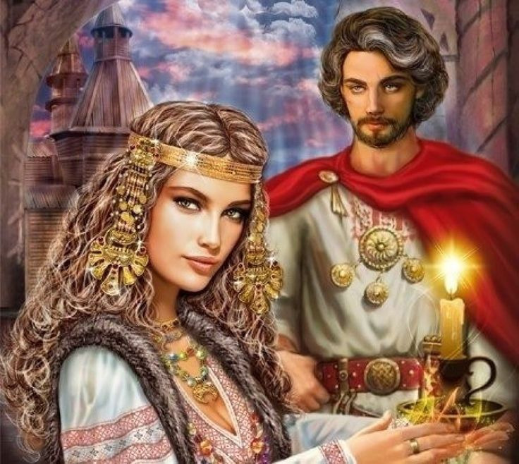 Ведические картинки любви
